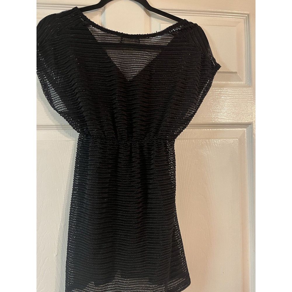 Jordan Taylor Women's Elastic Empire‎ Waist Tunic Swim Cover Up Size Small